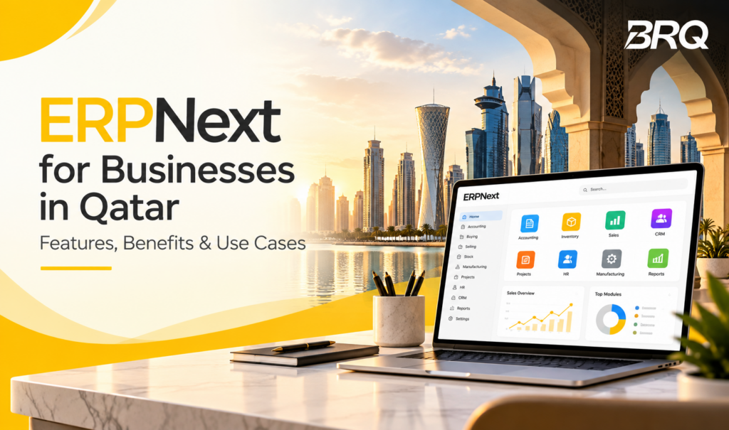 ERPNext ERP software features and benefits for businesses in Qatar